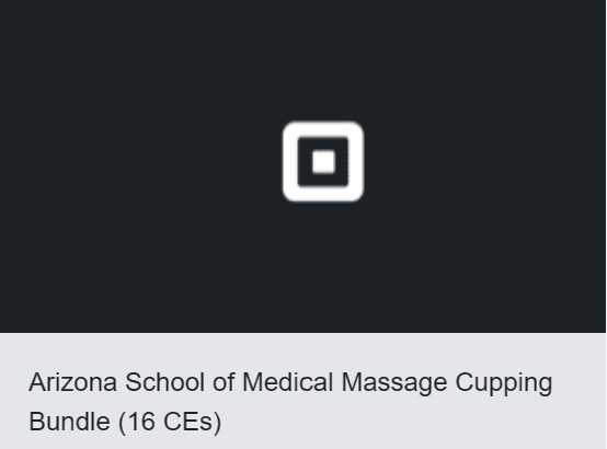 Get ready to enhance your massage therapy skills with the exclusive cupping bundle offered by Arizona School of Medical Massage. This specially curated package includes two comprehensive courses: "Intro To Cupping" and "D